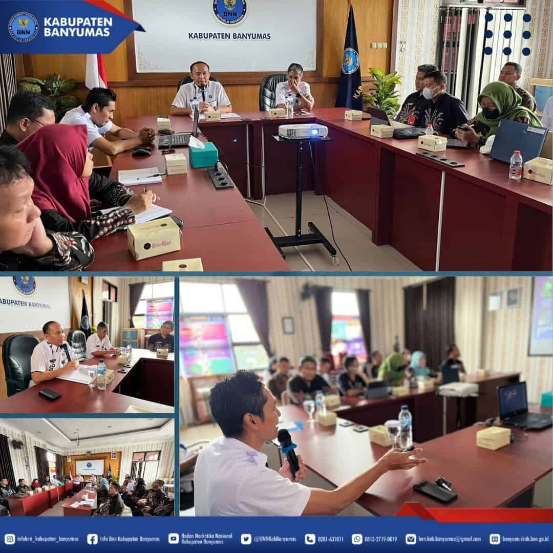 BNNK Banyumas Laksanakan Rapat Koordinasi dan Sinkronisasi P4GN BNNK Banyumas Laksanakan Rapat Koordinasi dan Sinkronisasi P4GN