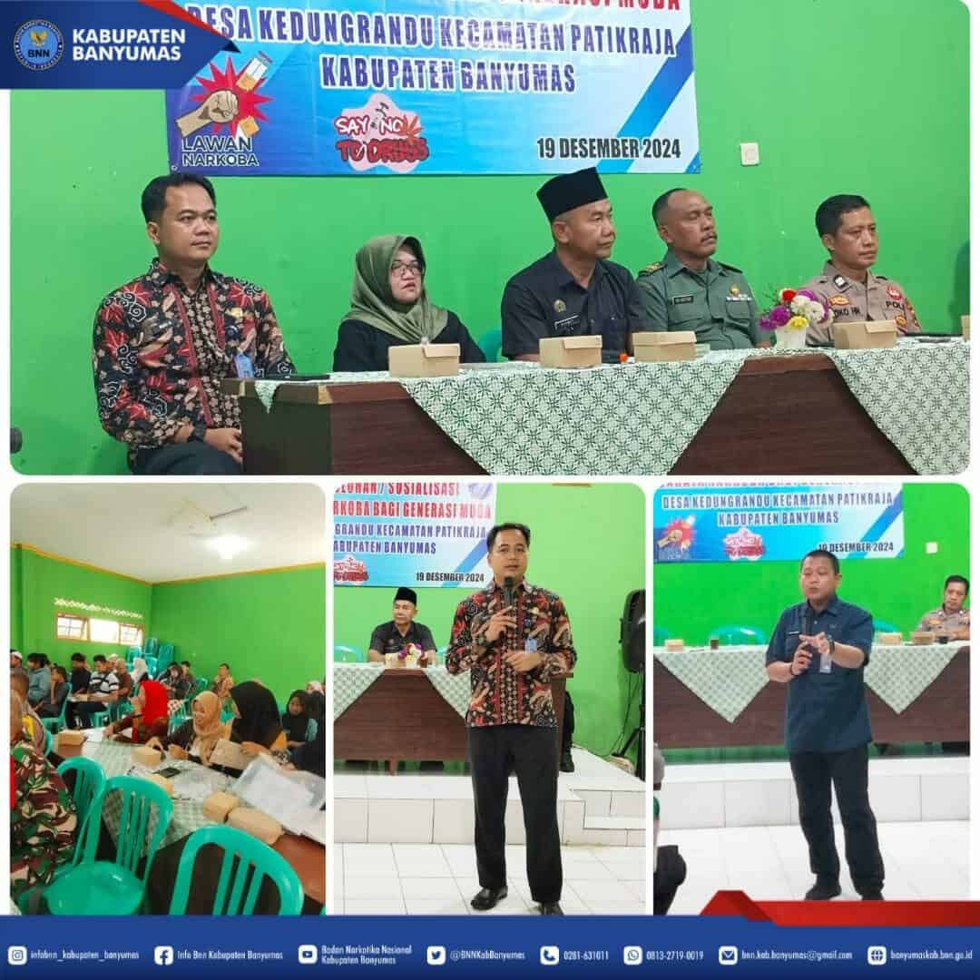 Edukasi P4GN Kepada Masyarakat Desa Kedungrandu, Kecamatan Patikraja, Kabupaten Banyumas Edukasi P4GN Kepada Masyarakat Desa Kedungrandu, Kecamatan Patikraja, Kabupaten Banyumas
