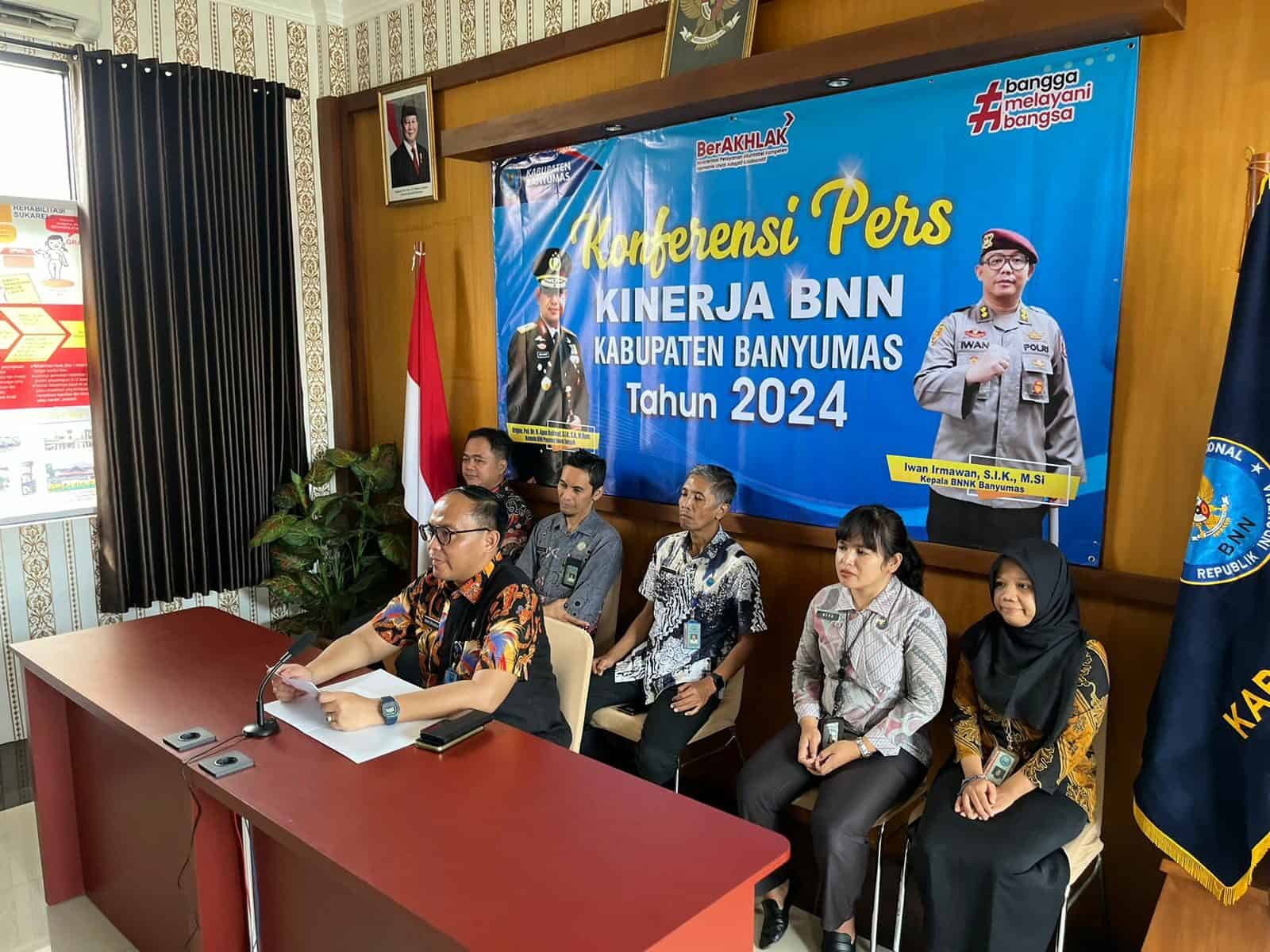 BNNK Banyumas Gelar Press Release Capaian Akhir Tahun 2024 BNNK Banyumas Gelar Press Release Capaian Akhir Tahun 2024