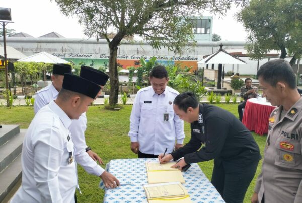Pererat Kerja Sama, BNNK Banyumas Lakukan Penandatanganan Perjanjian Kerja Sama dengan Lapas Kelas IIA Purwokerto