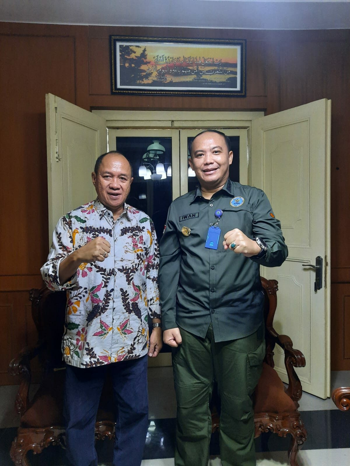 Perkuat Sinergi, Kepala BNNK Banyumas Audiensi dengan Bupati Banyumas Perkuat Sinergi, Kepala BNNK Banyumas Audiensi dengan Bupati Banyumas
